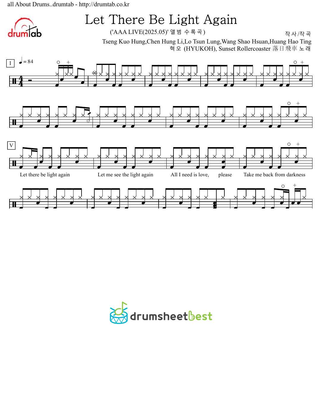 Let There Be Light Again preview page 1