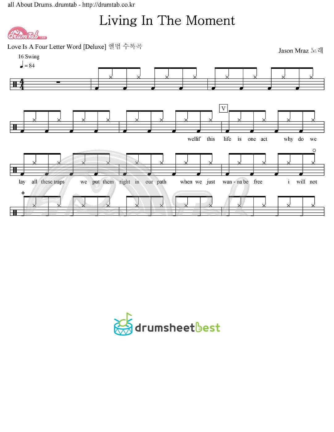 Living In The Moment preview page 1