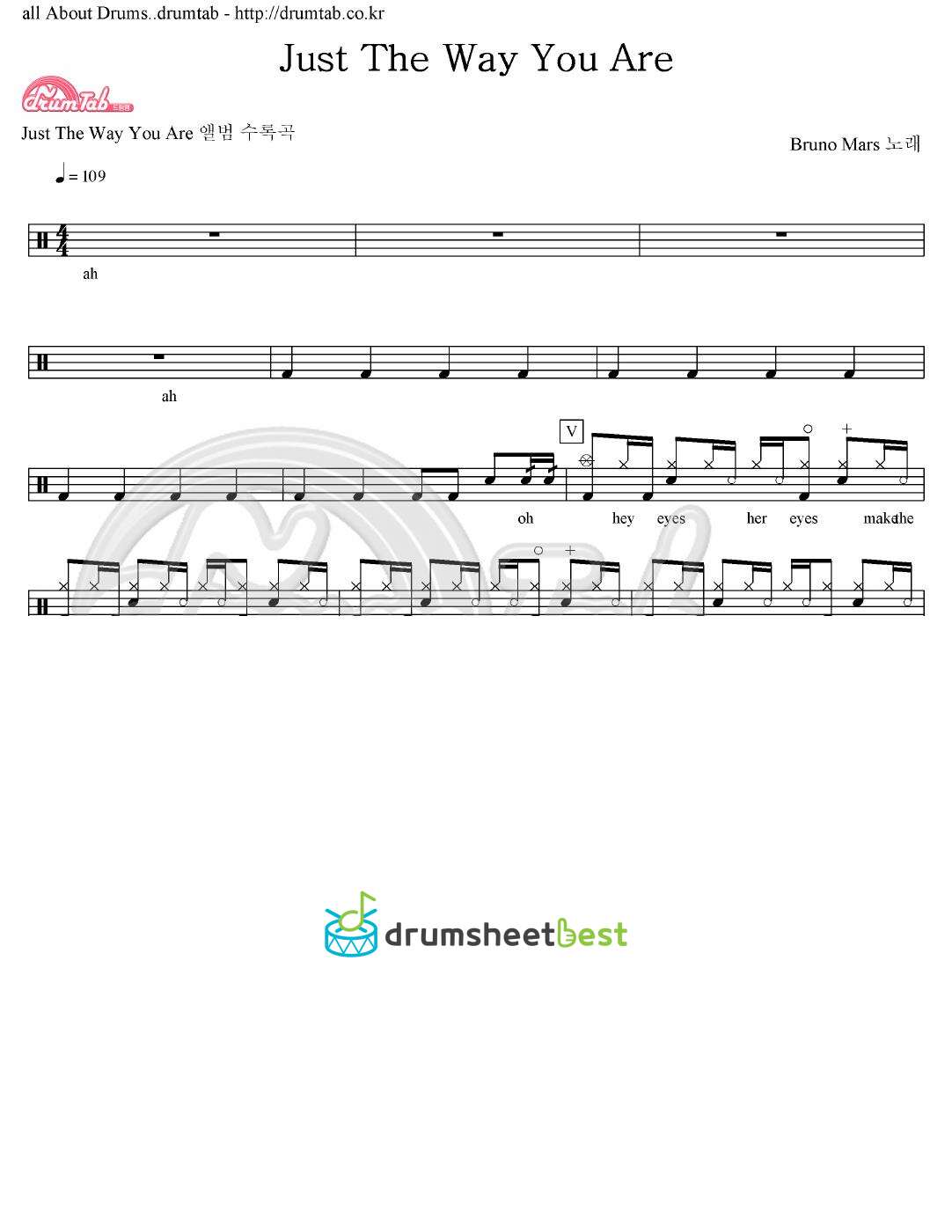 Just The Way You Are preview page 1