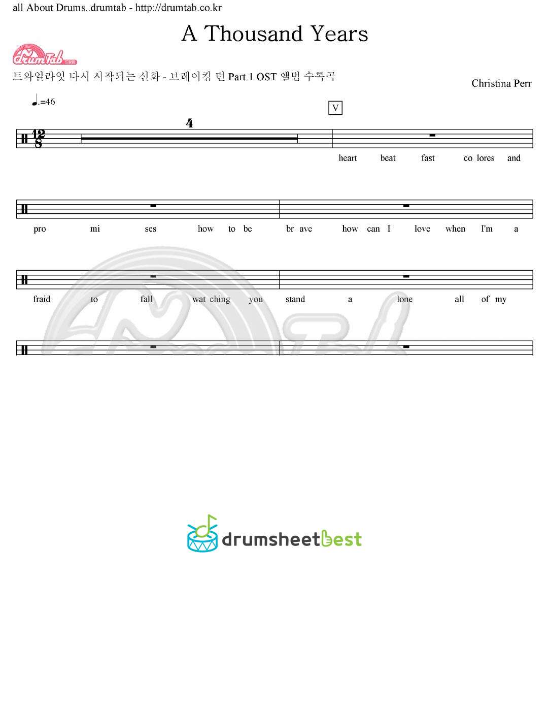 A Thousand Years preview page 1