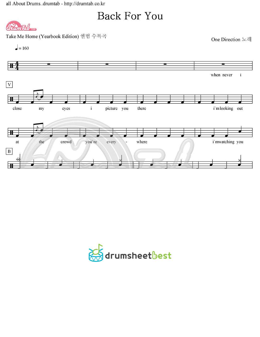 Back For You preview page 1