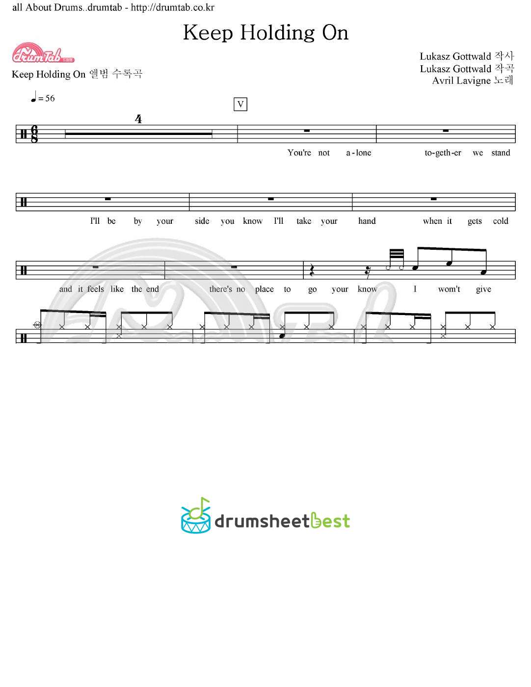 Keep Holding On preview page 1