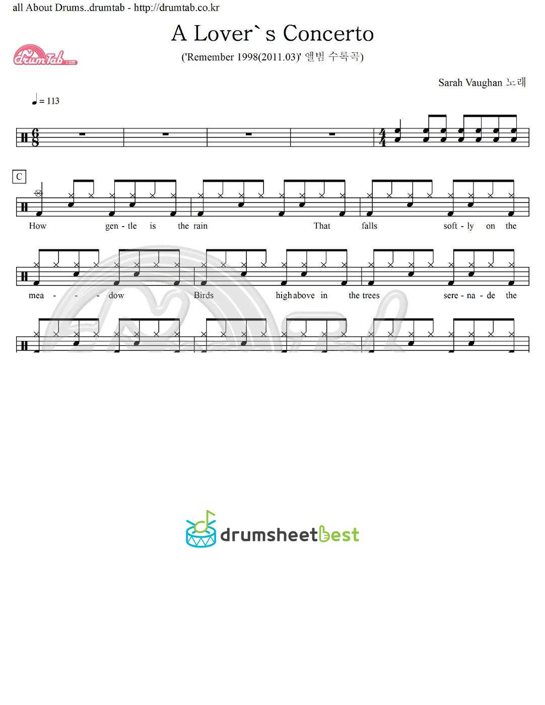 A Lover's Concerto preview page 1