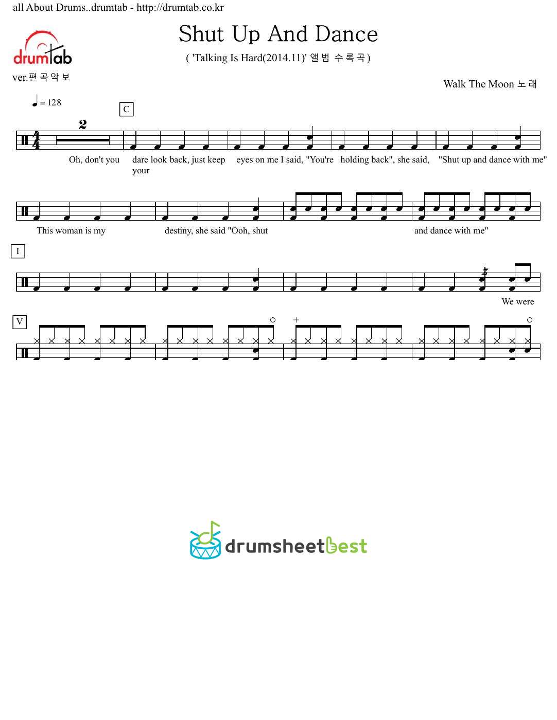 Shut Up And Dance preview page 1