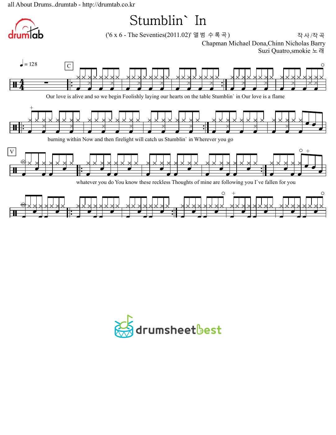 Stumblin' In preview page 1