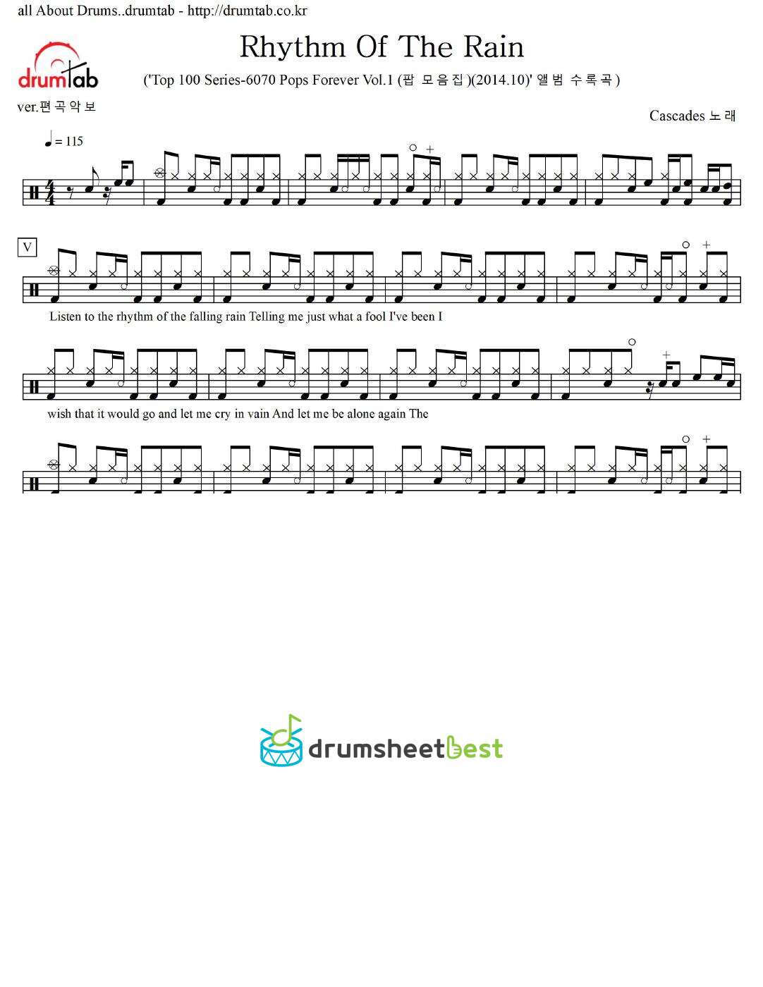 Rhythm Of The Rain preview page 1