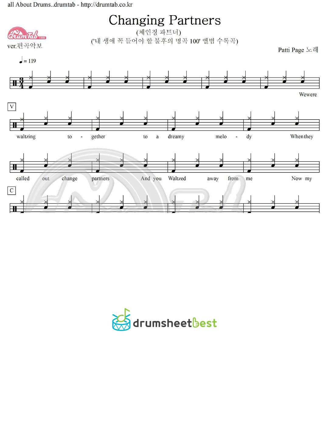 Changing Partners preview page 1