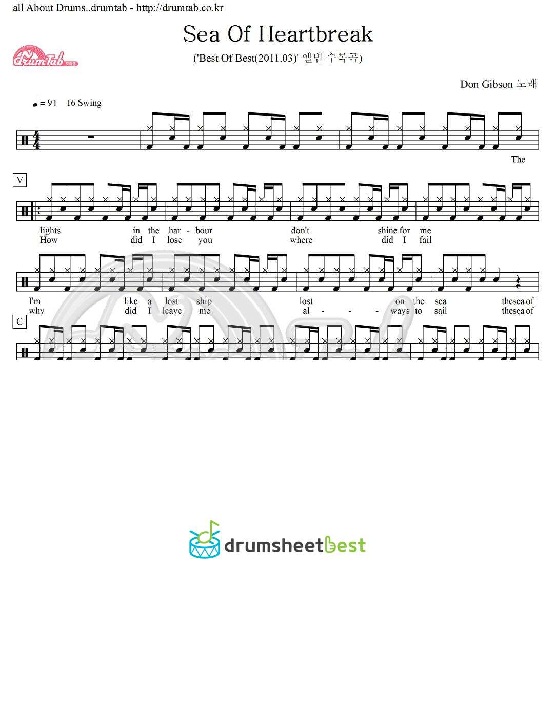 Sea Of Heartbreak preview page 1