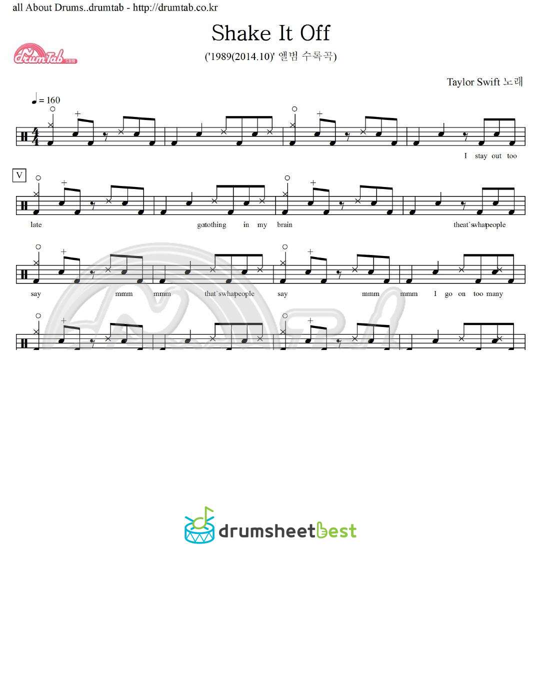 Shake It Off preview page 1