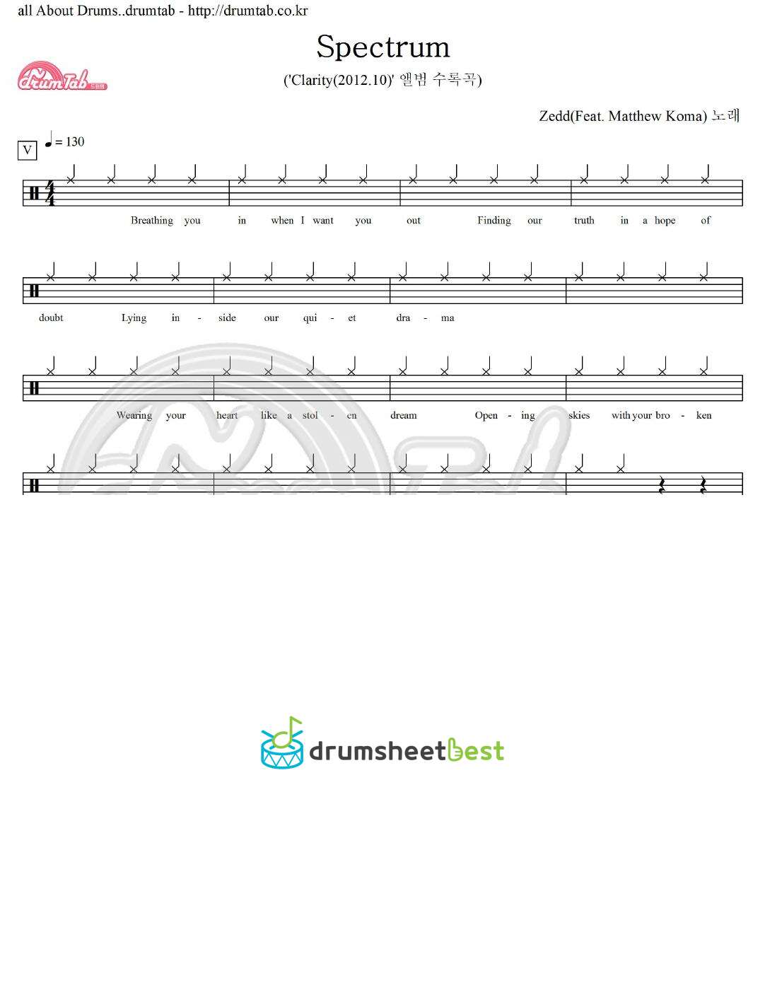 Spectrum preview page 1