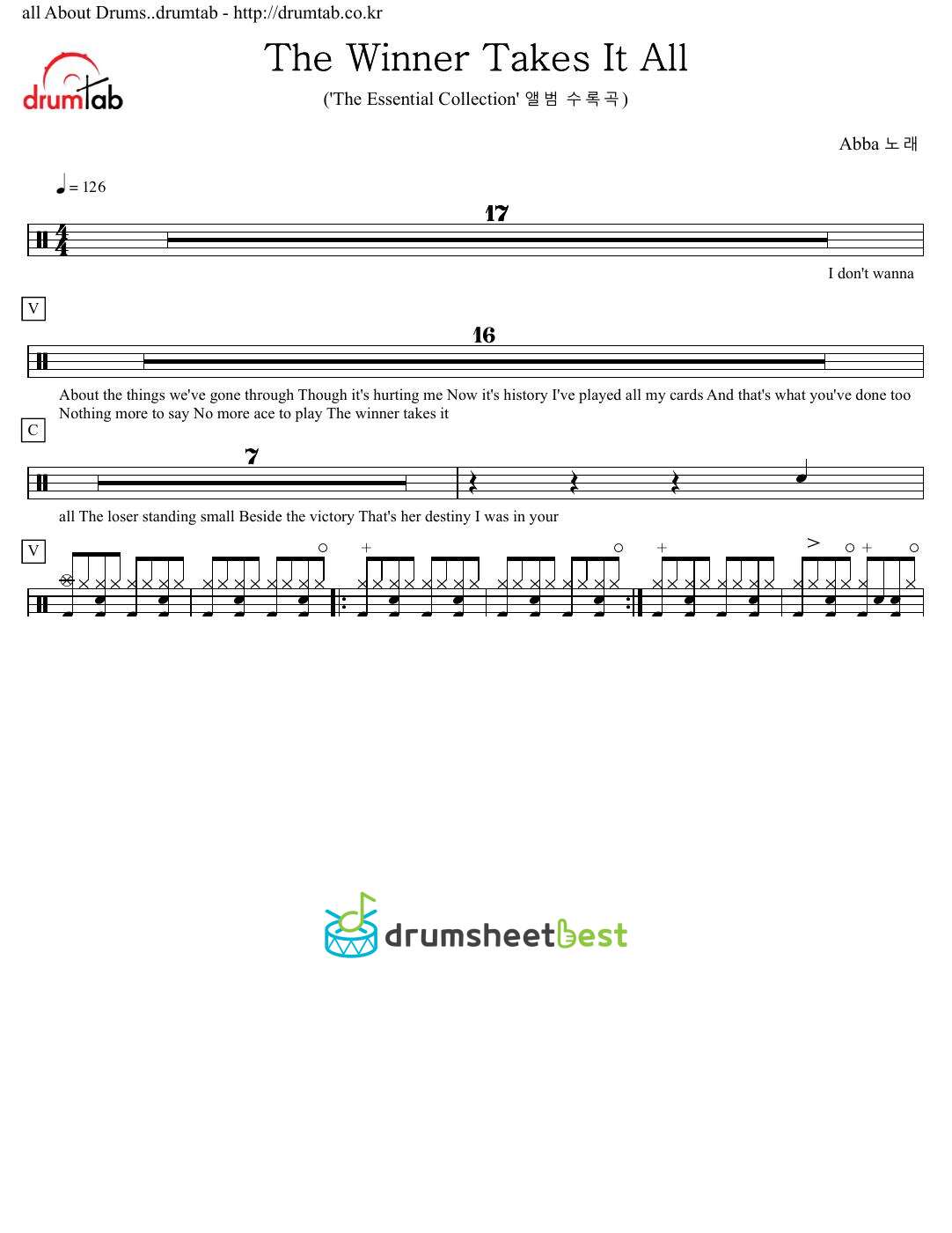 The Winner Takes It All preview page 1