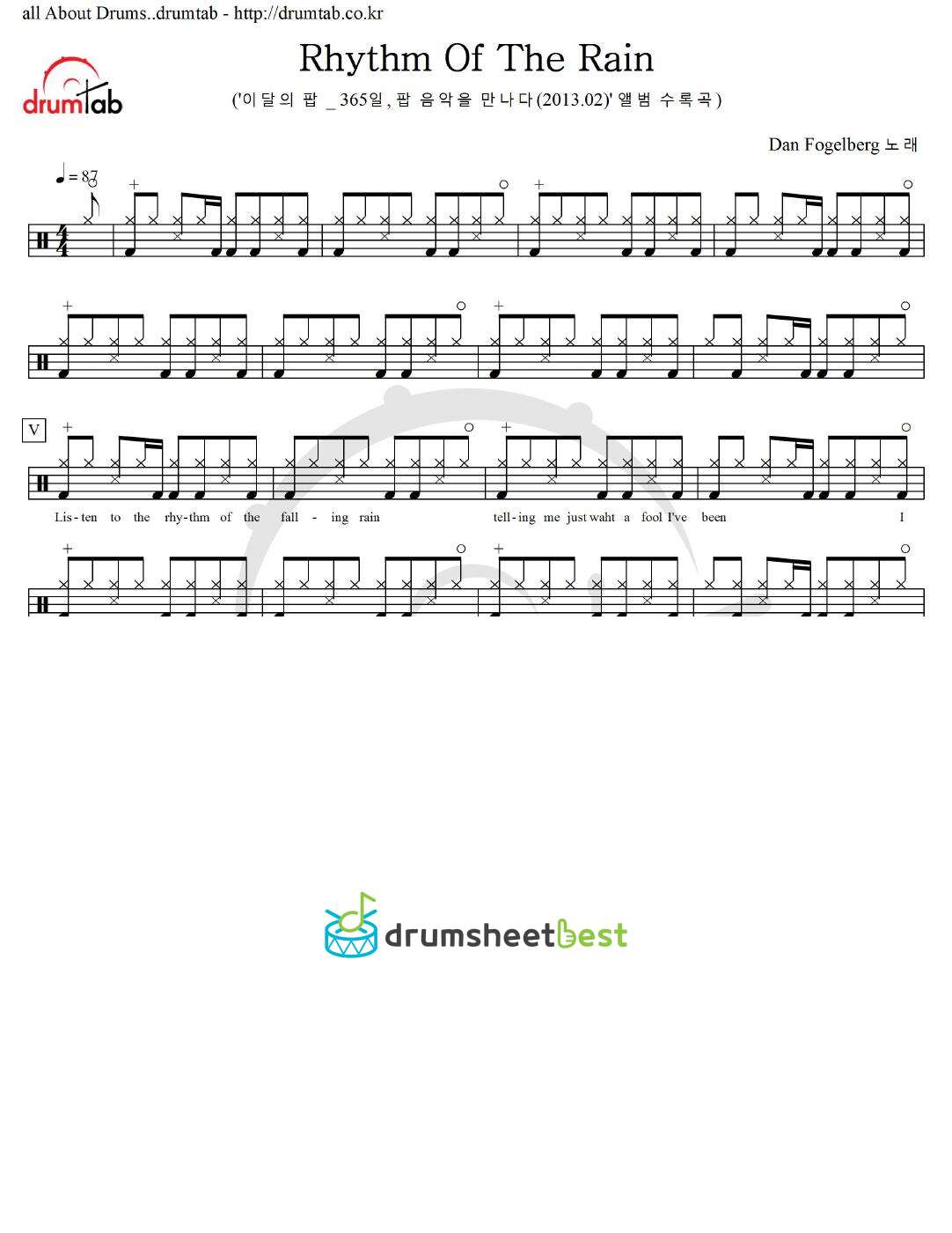 Rhythm Of The Rain preview page 1