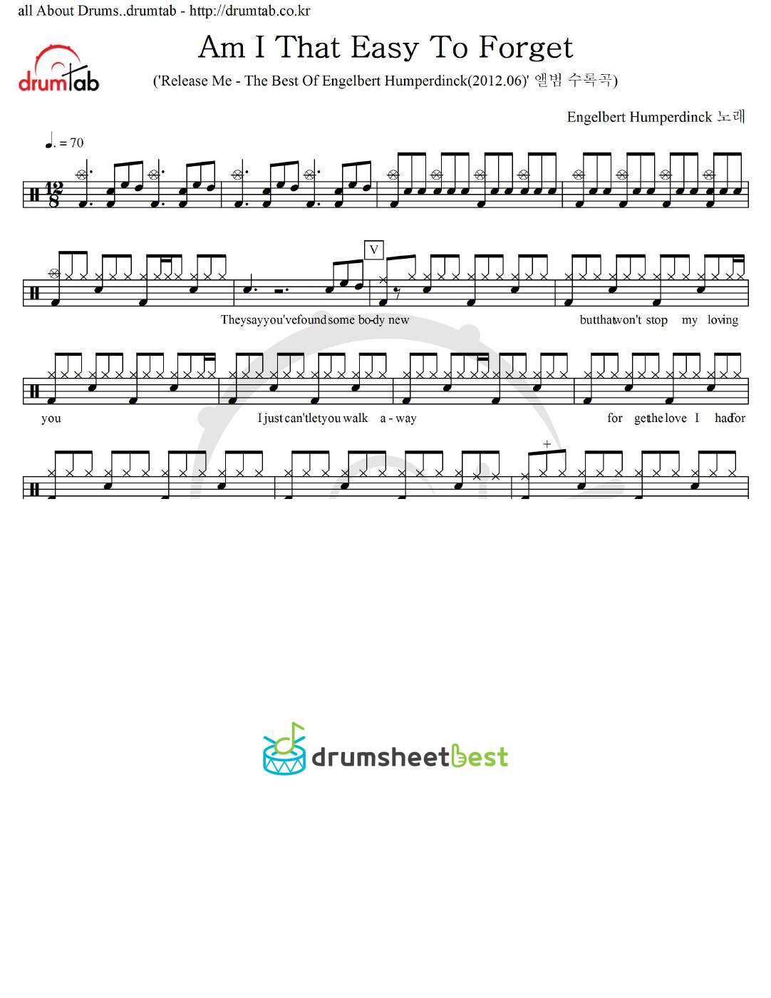 Am I That Easy To Forget preview page 1