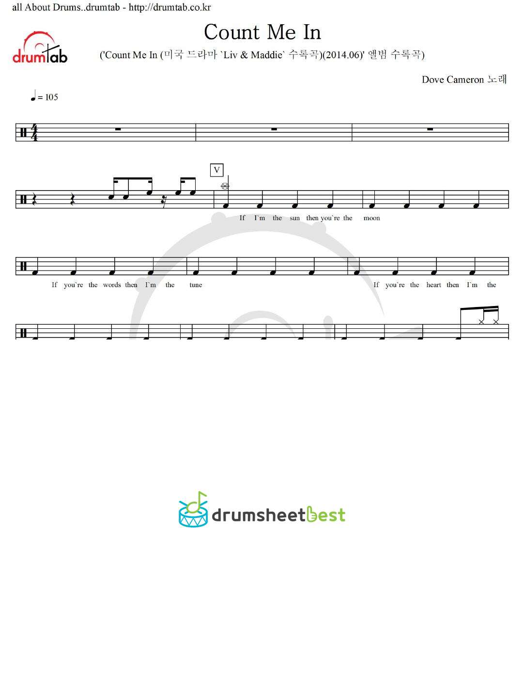 Count Me In preview page 1