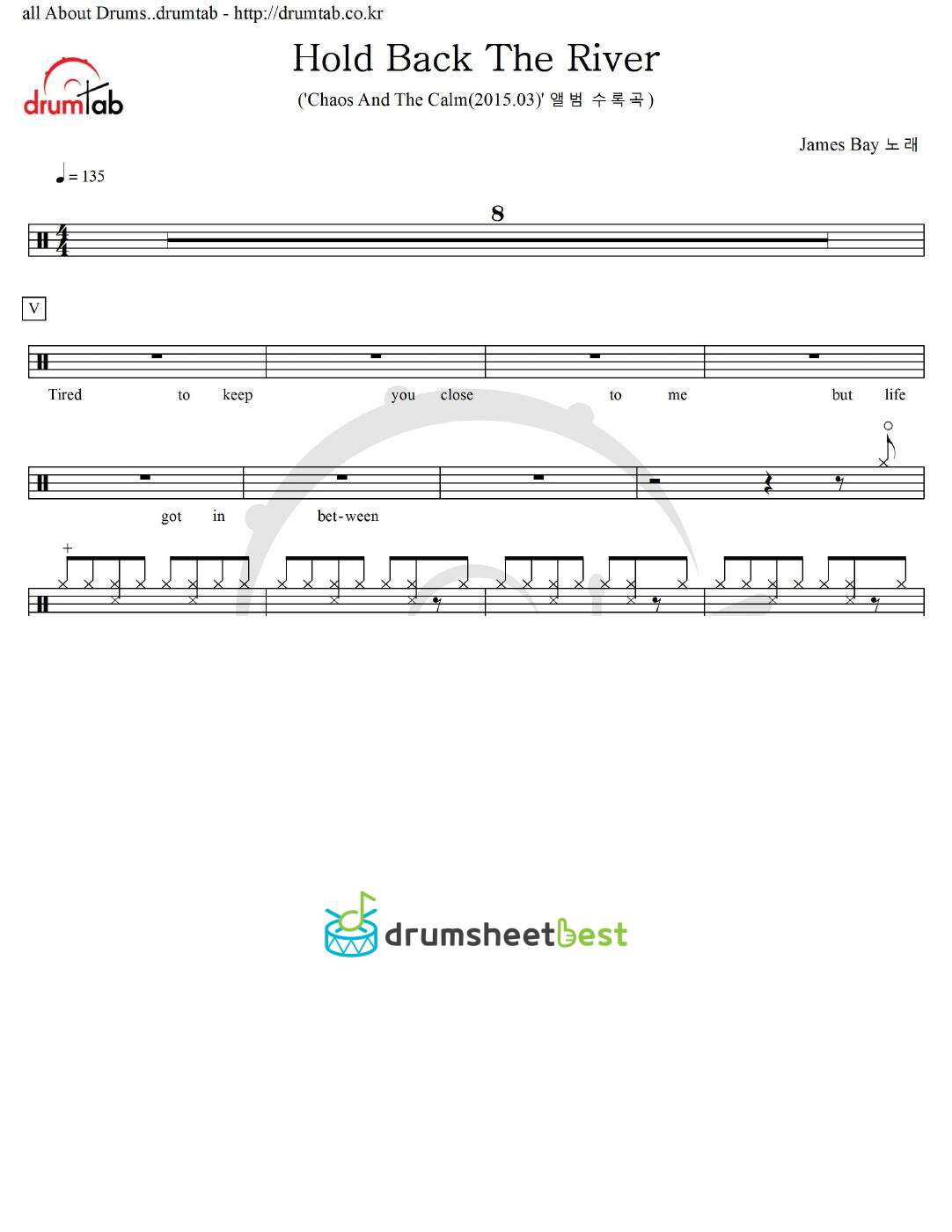 Hold Back The River preview page 1