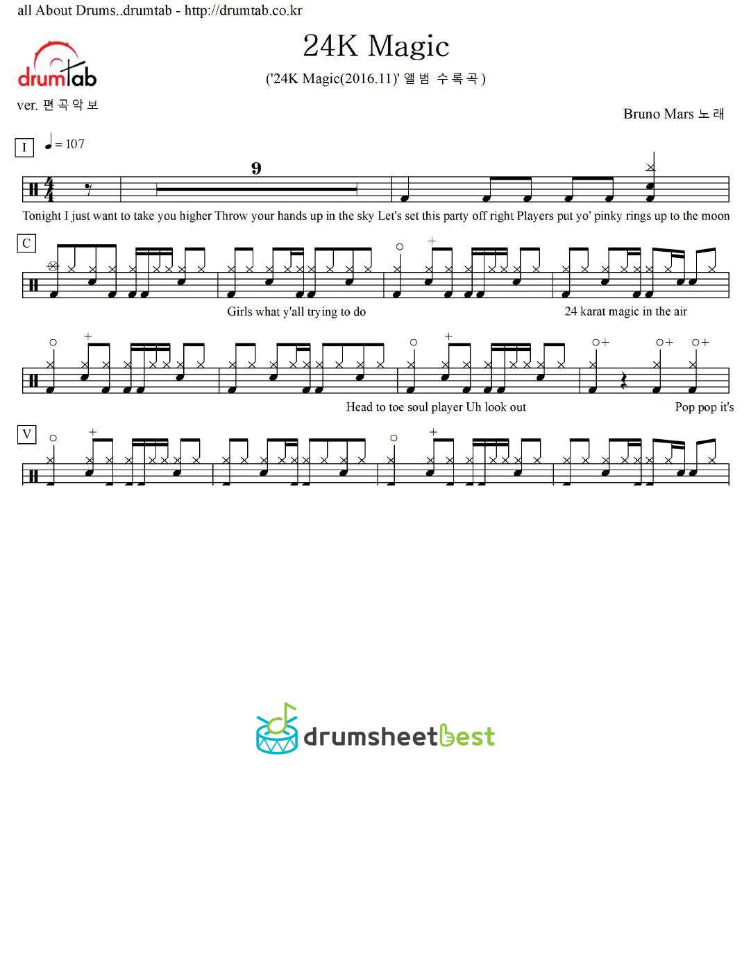 24K Magic preview page 1