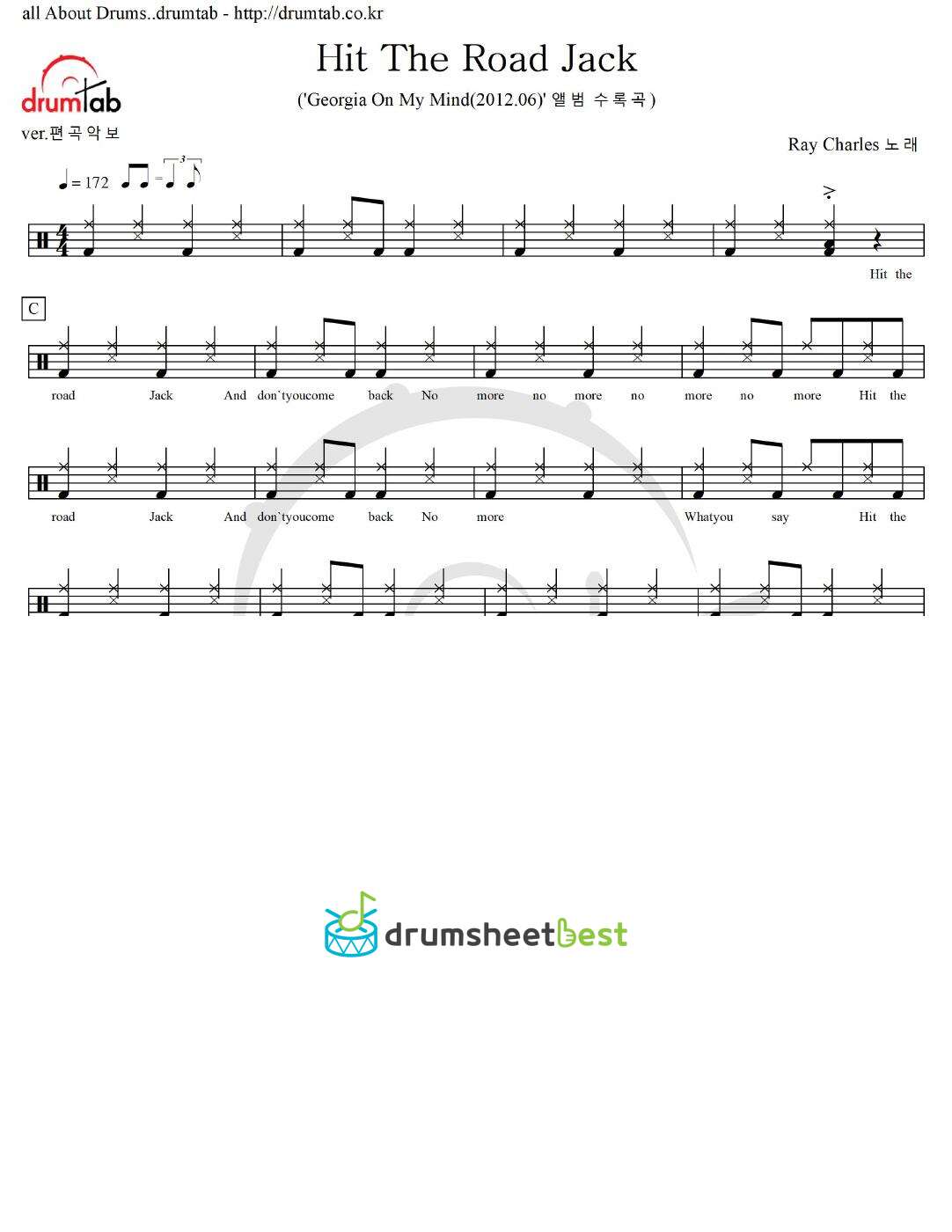 Hit The Road Jack preview page 1