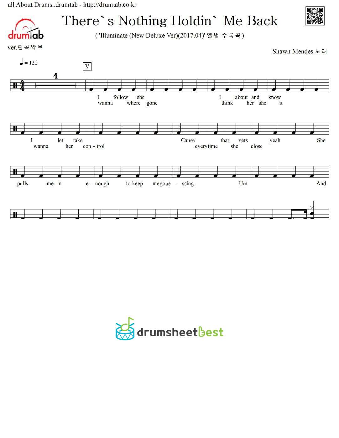 There's Nothing Holdin' Me Back preview page 1