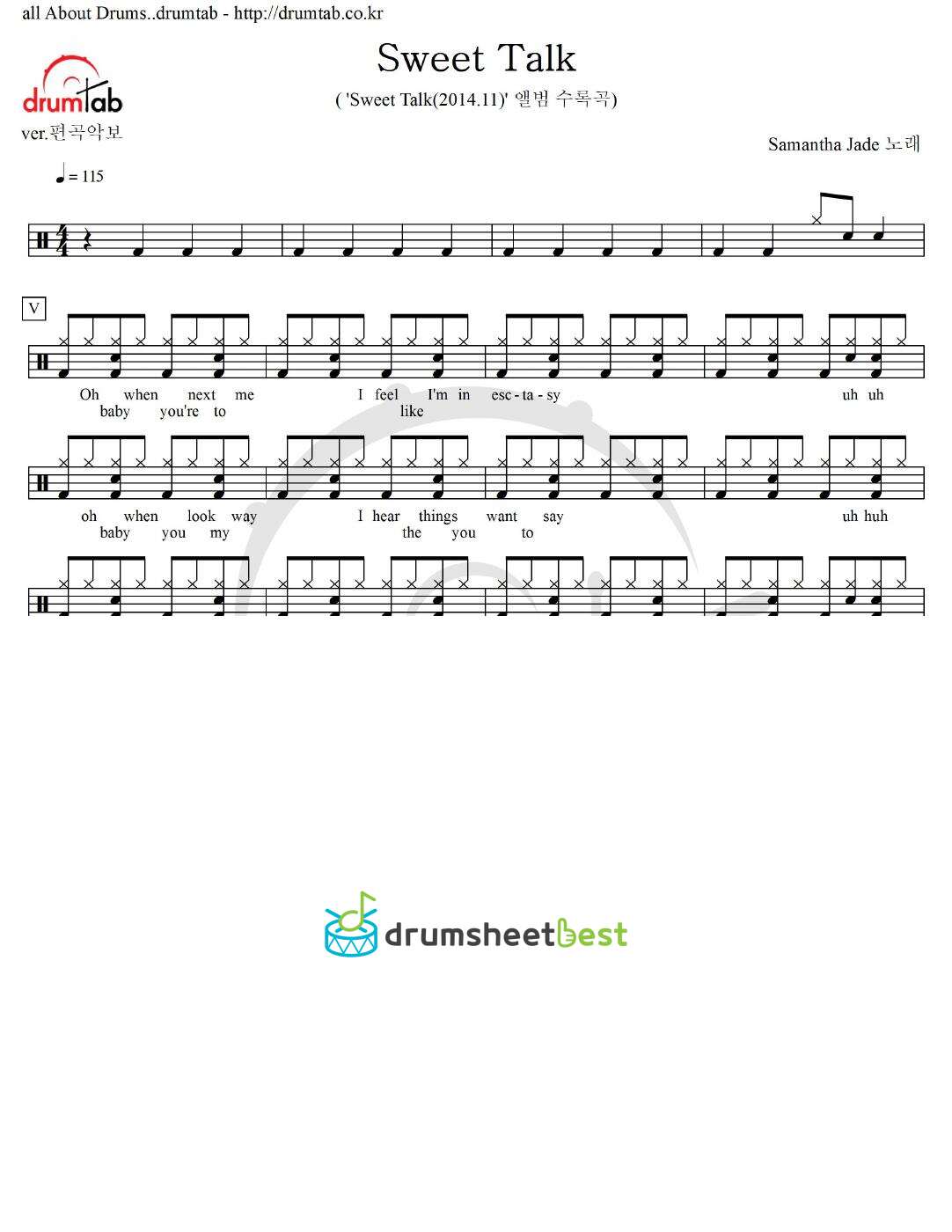 Sweet Talk preview page 1