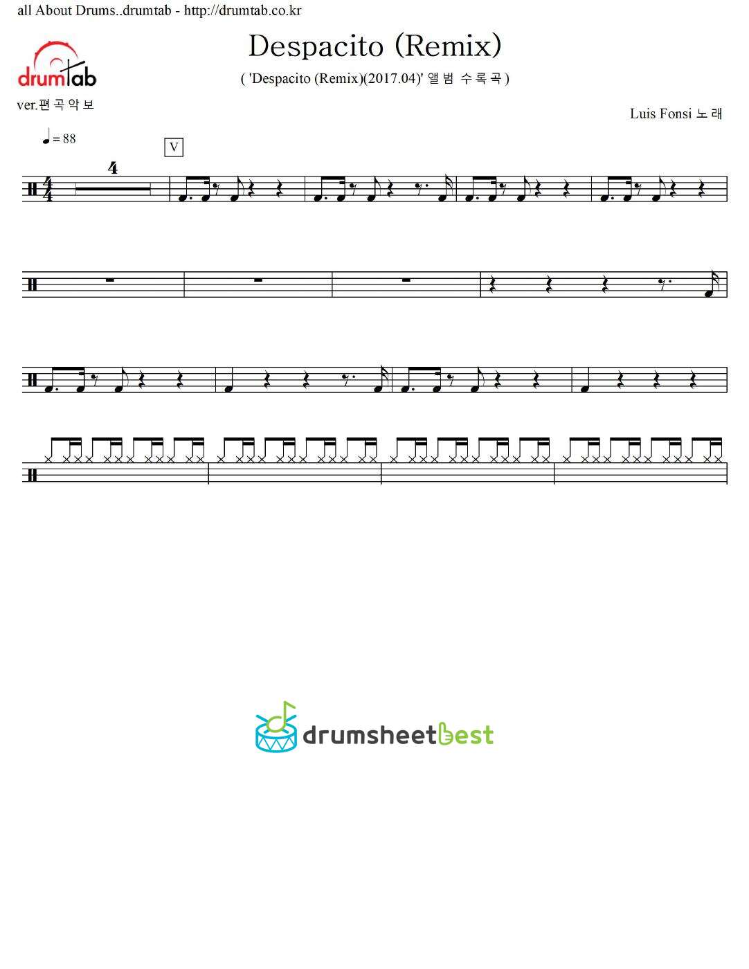 Despacito (Remix) preview page 1