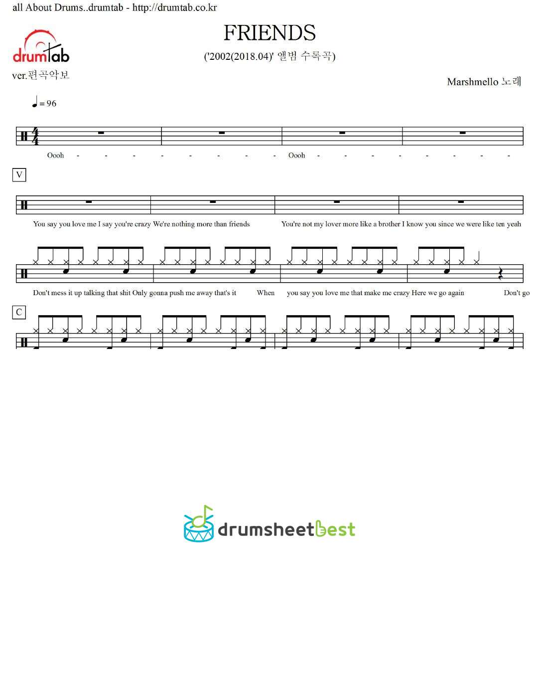 FRIENDS preview page 1