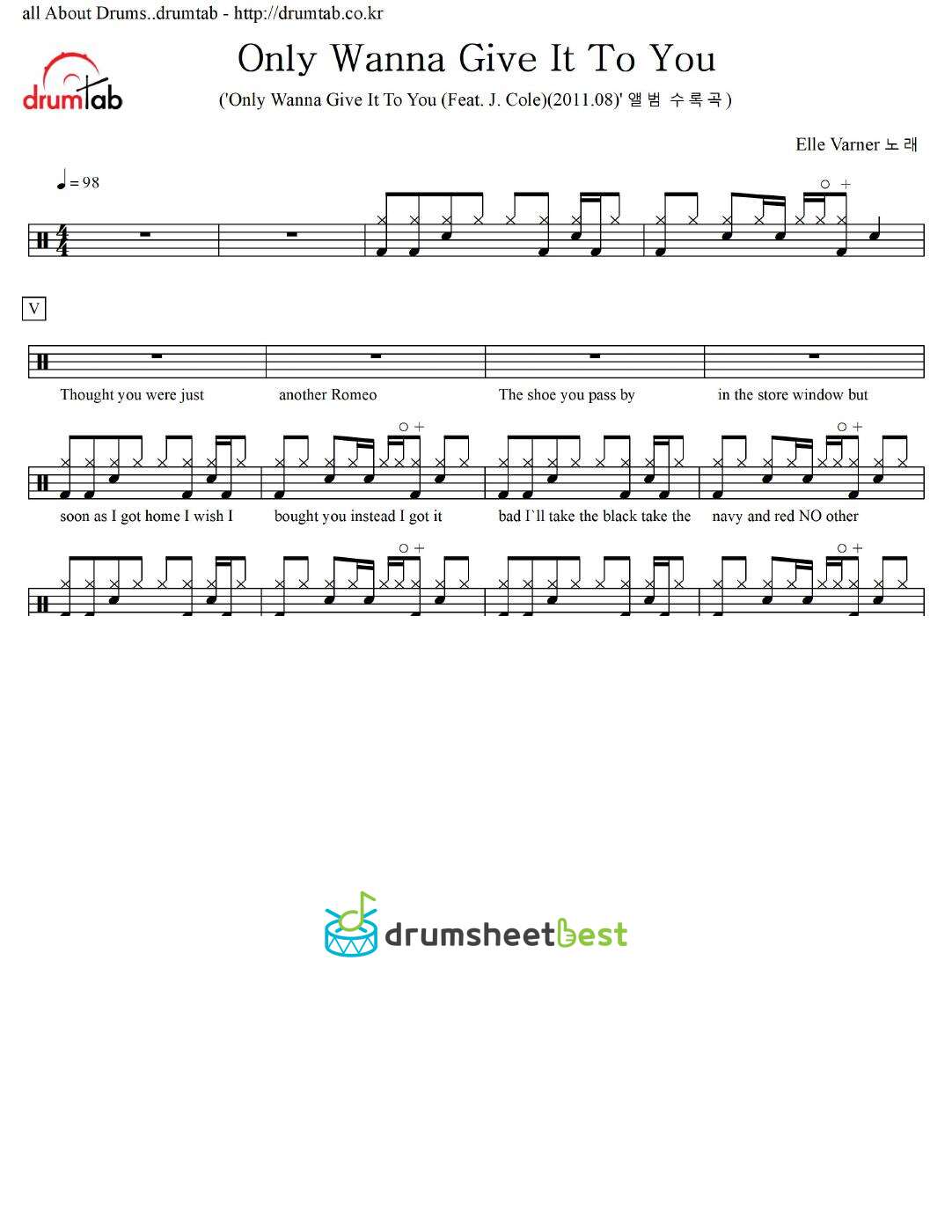 Only Wanna Give It To You preview page 1