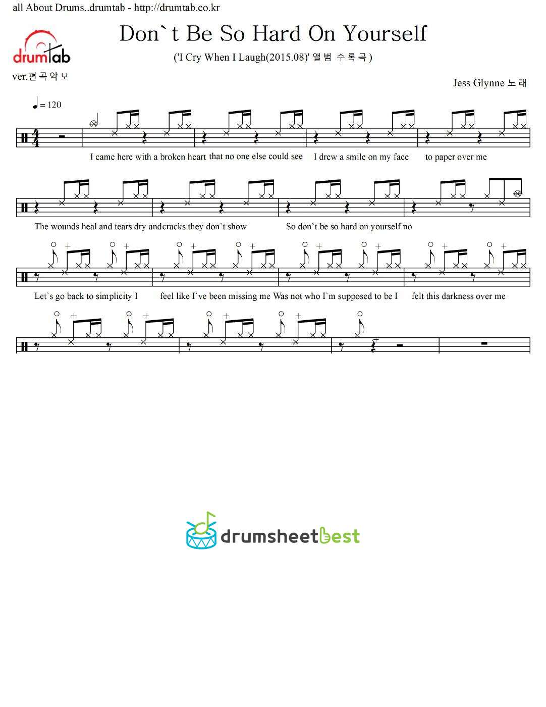 Don't Be So Hard On Yourself preview page 1