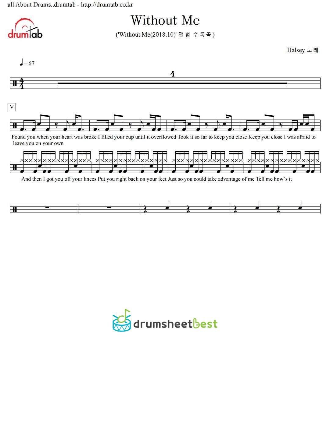 Without Me preview page 1