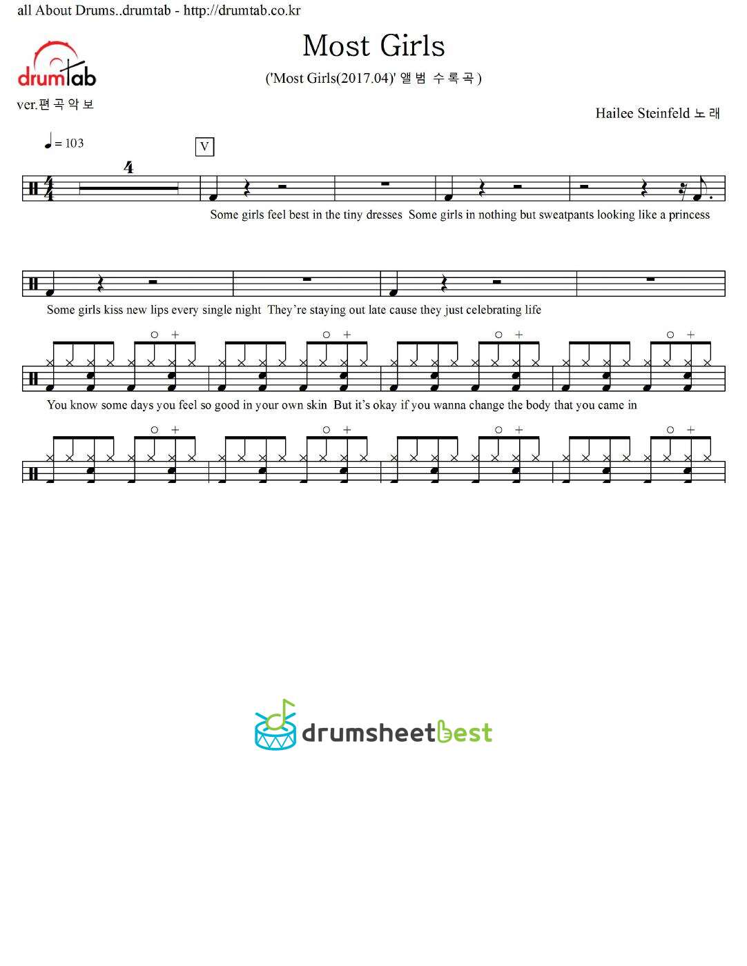 Most Girls preview page 1