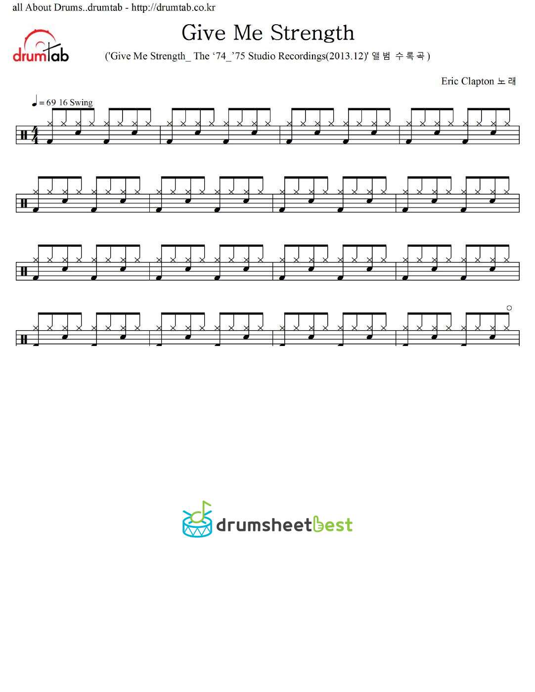 Give Me Strength preview page 1