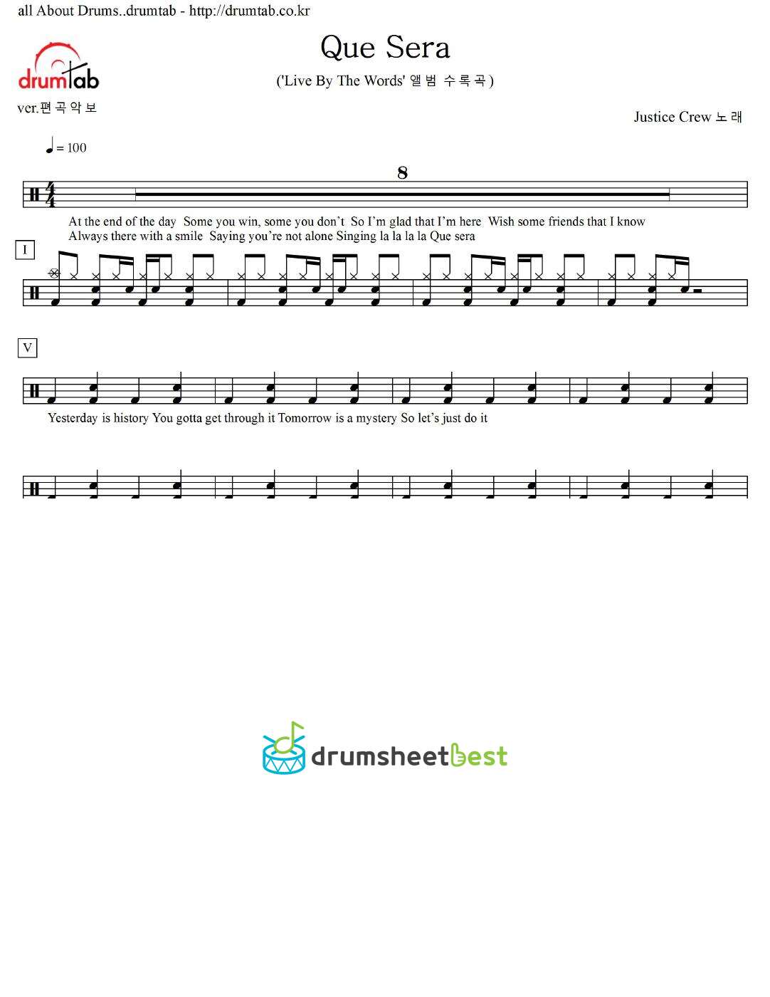 Que Sera preview page 1