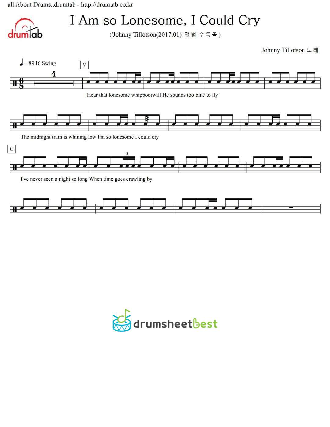 I Am so Lonesome, I Could Cry preview page 1