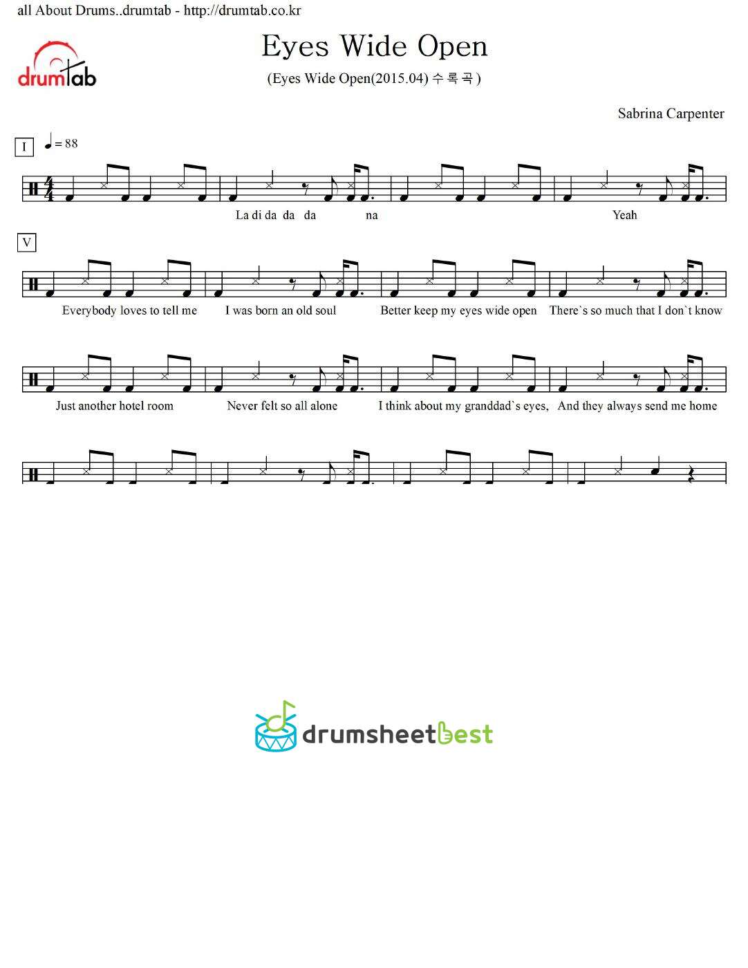 Eyes Wide Open preview page 1