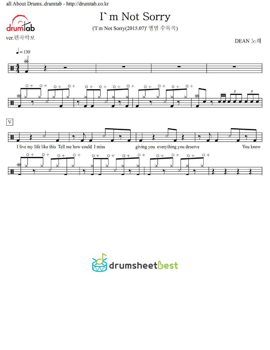 I'm Not Sorry preview page 1