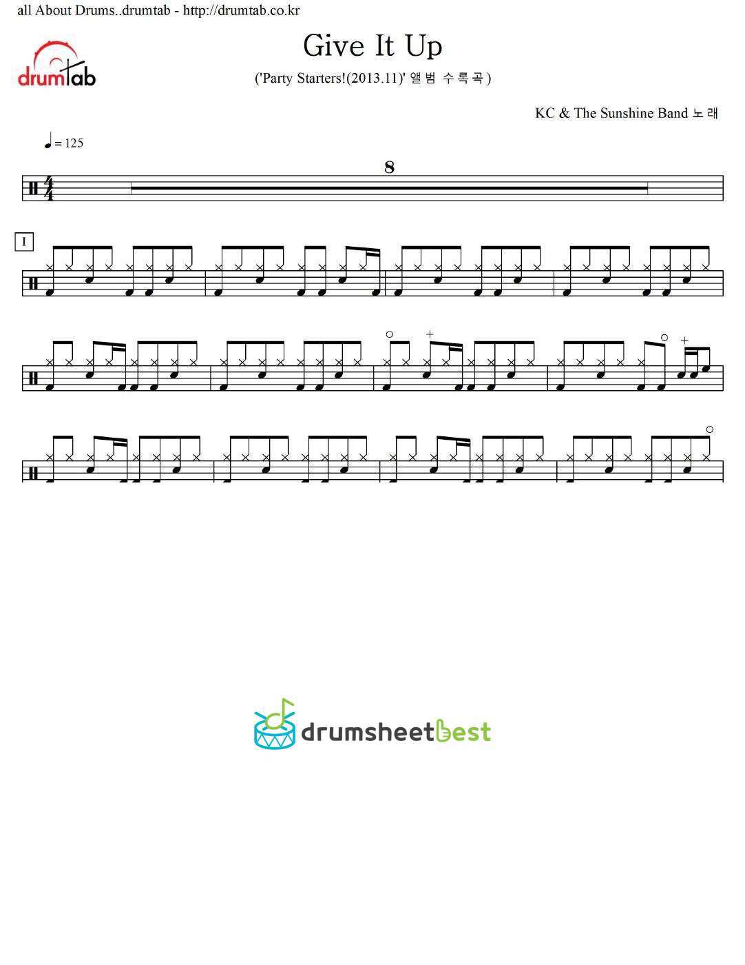 Give It Up preview page 1