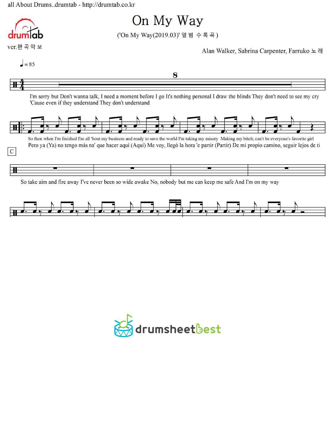 On My Way preview page 1