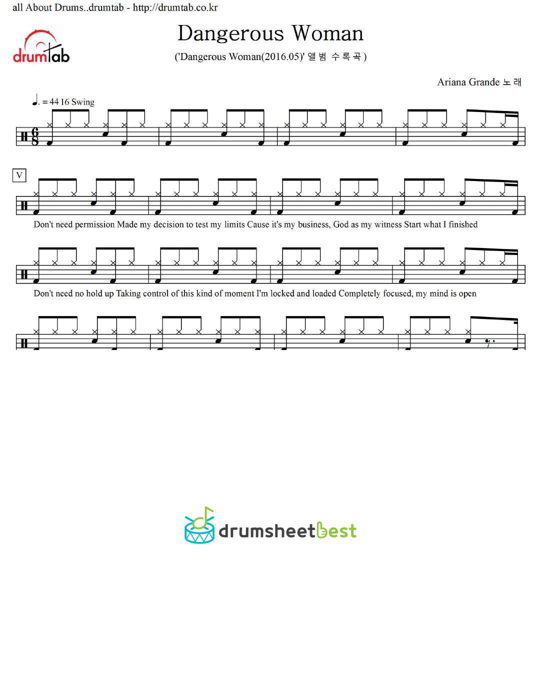 Dangerous Woman preview page 1