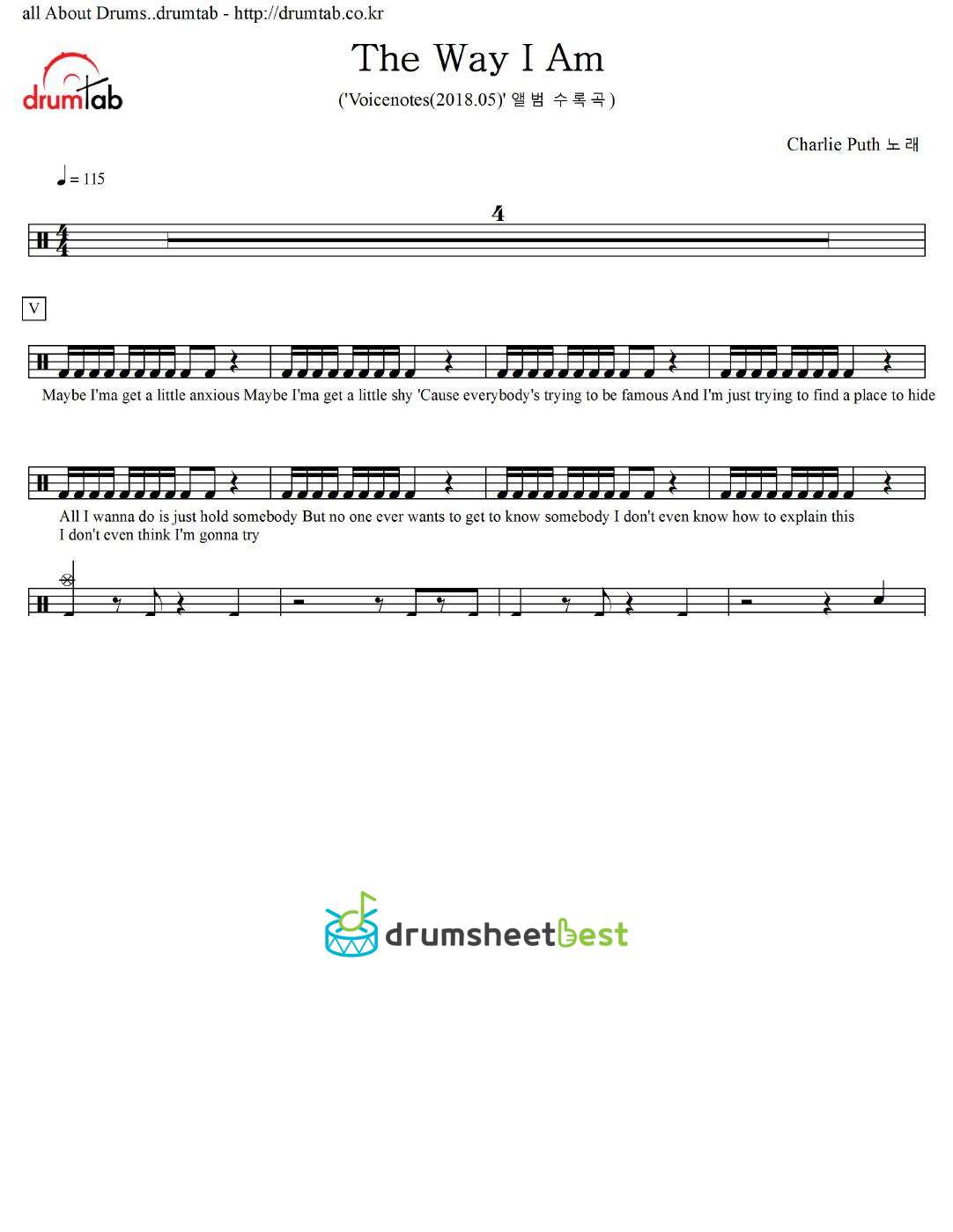 The Way I Am preview page 1