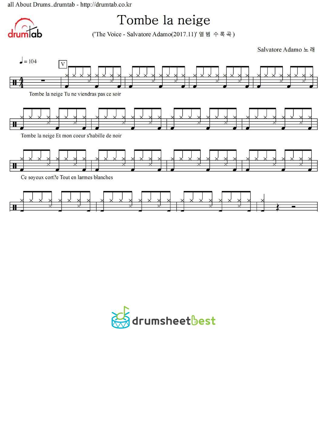 Tombe la neige preview page 1