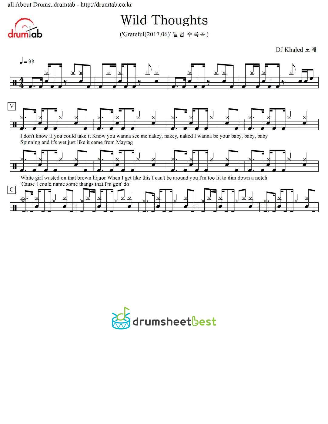 Wild Thoughts preview page 1