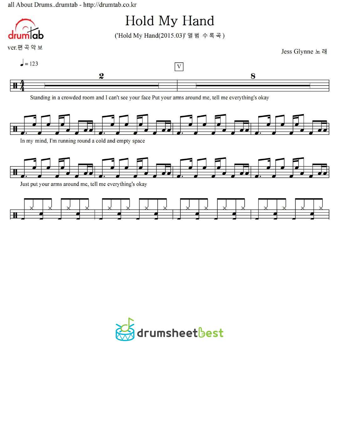 Hold My Hand preview page 1