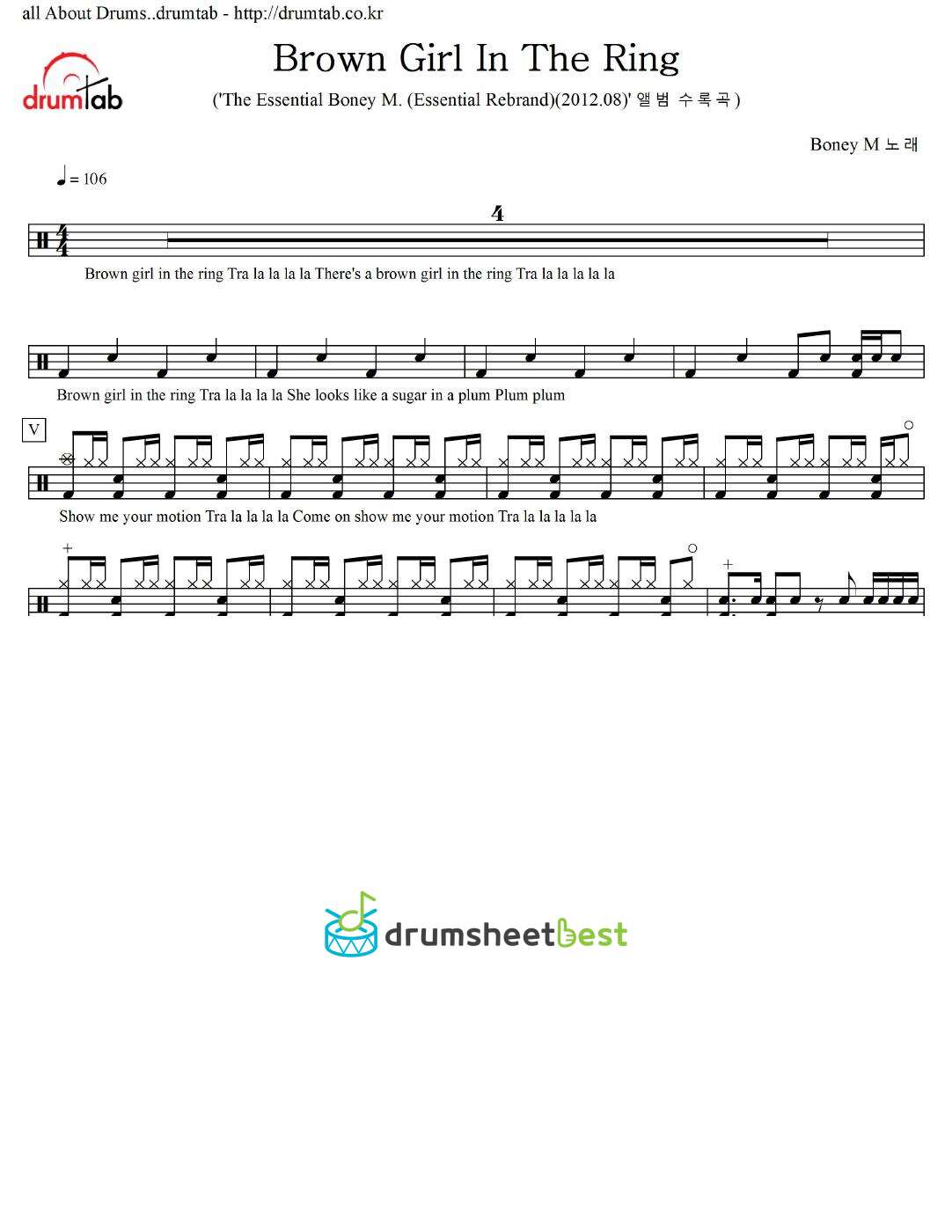 Brown Girl In The Ring preview page 1