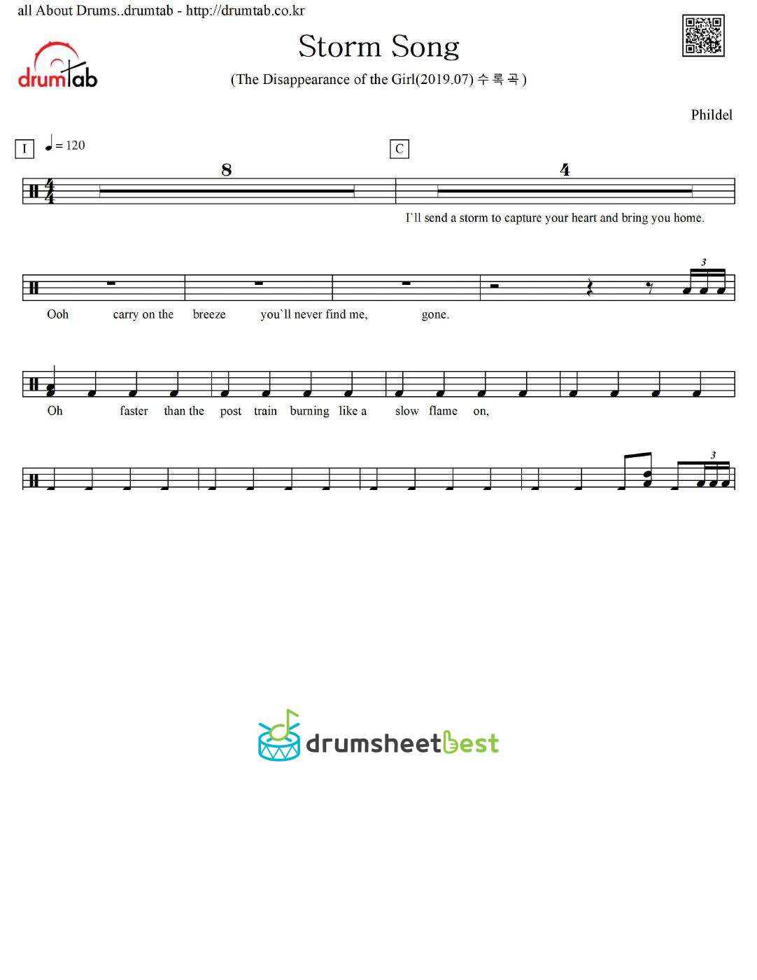 Storm Song preview page 1