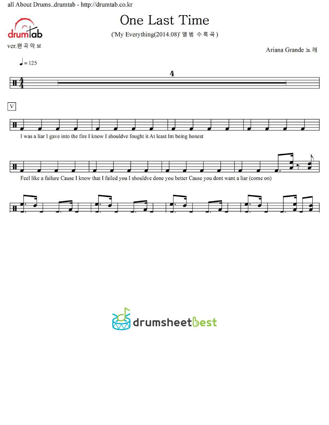 One Last Time preview page 1