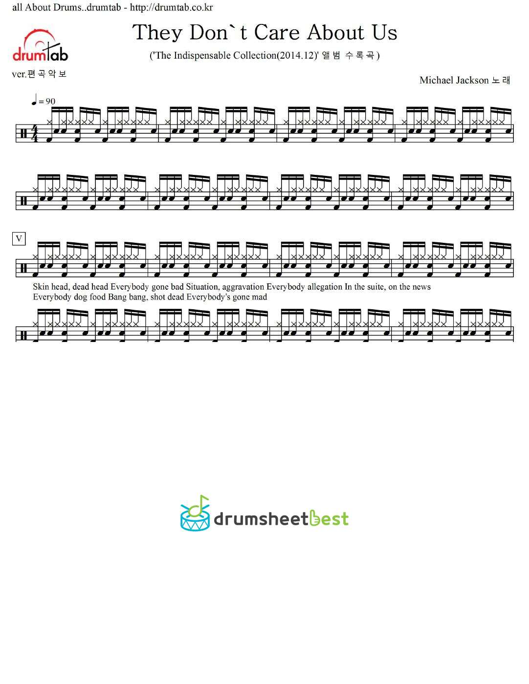 They Don't Care About Us preview page 1