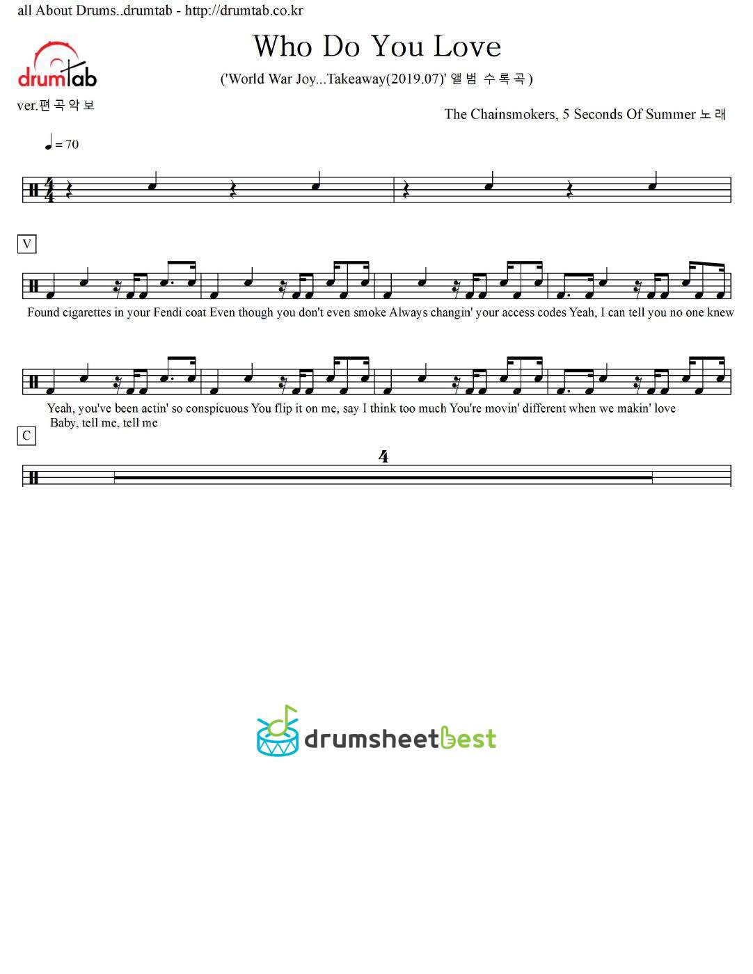 Who Do You Love preview page 1