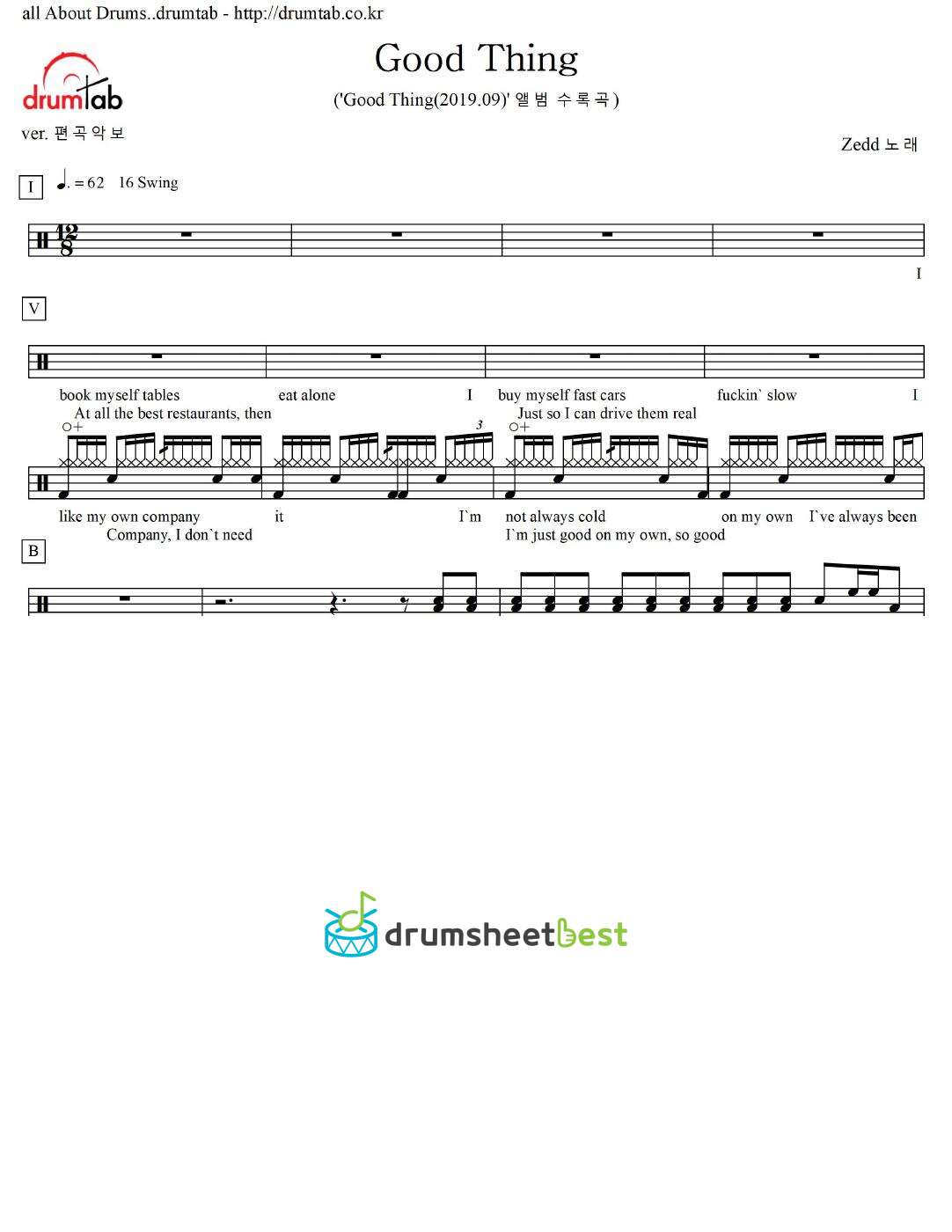 Good Thing preview page 1