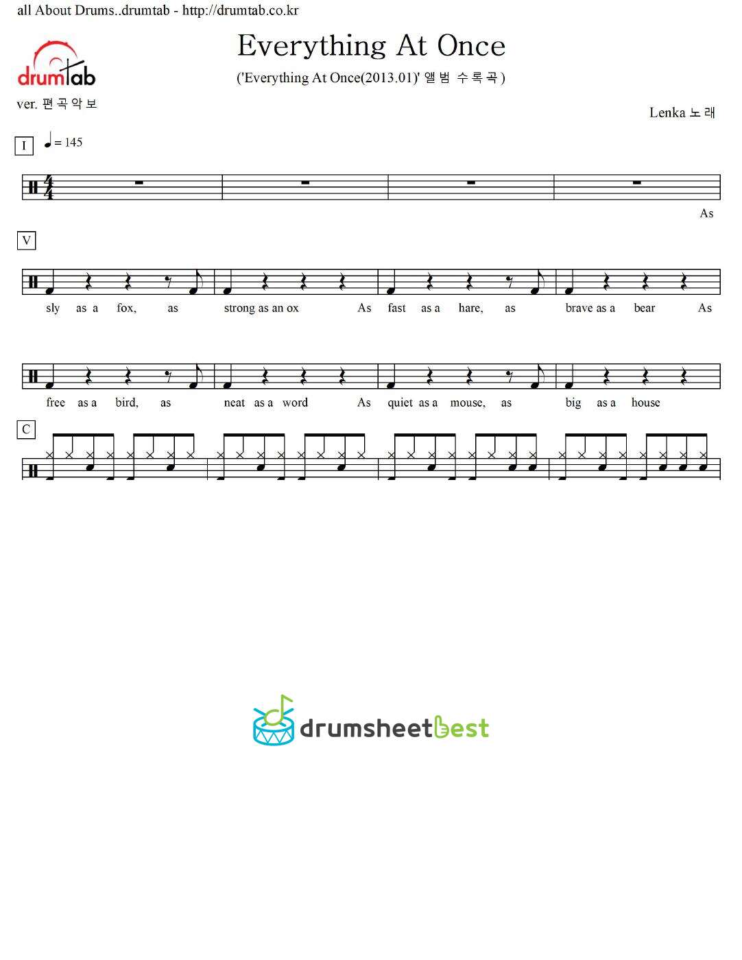 Everything At Once preview page 1