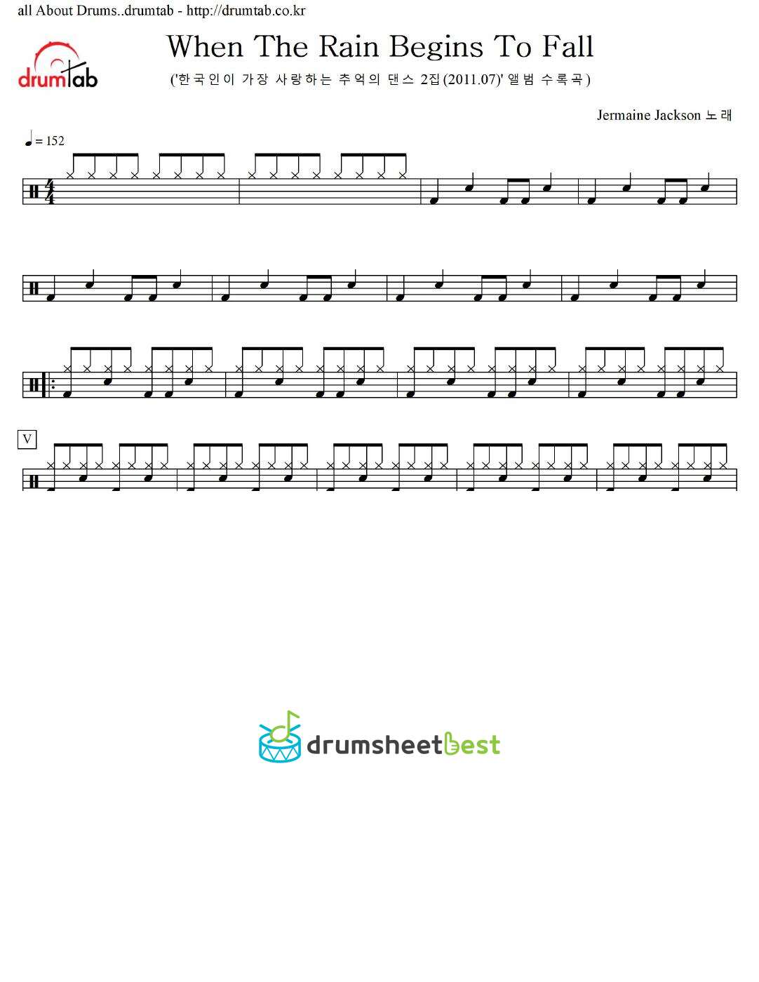 When The Rain Begins To Fall preview page 1