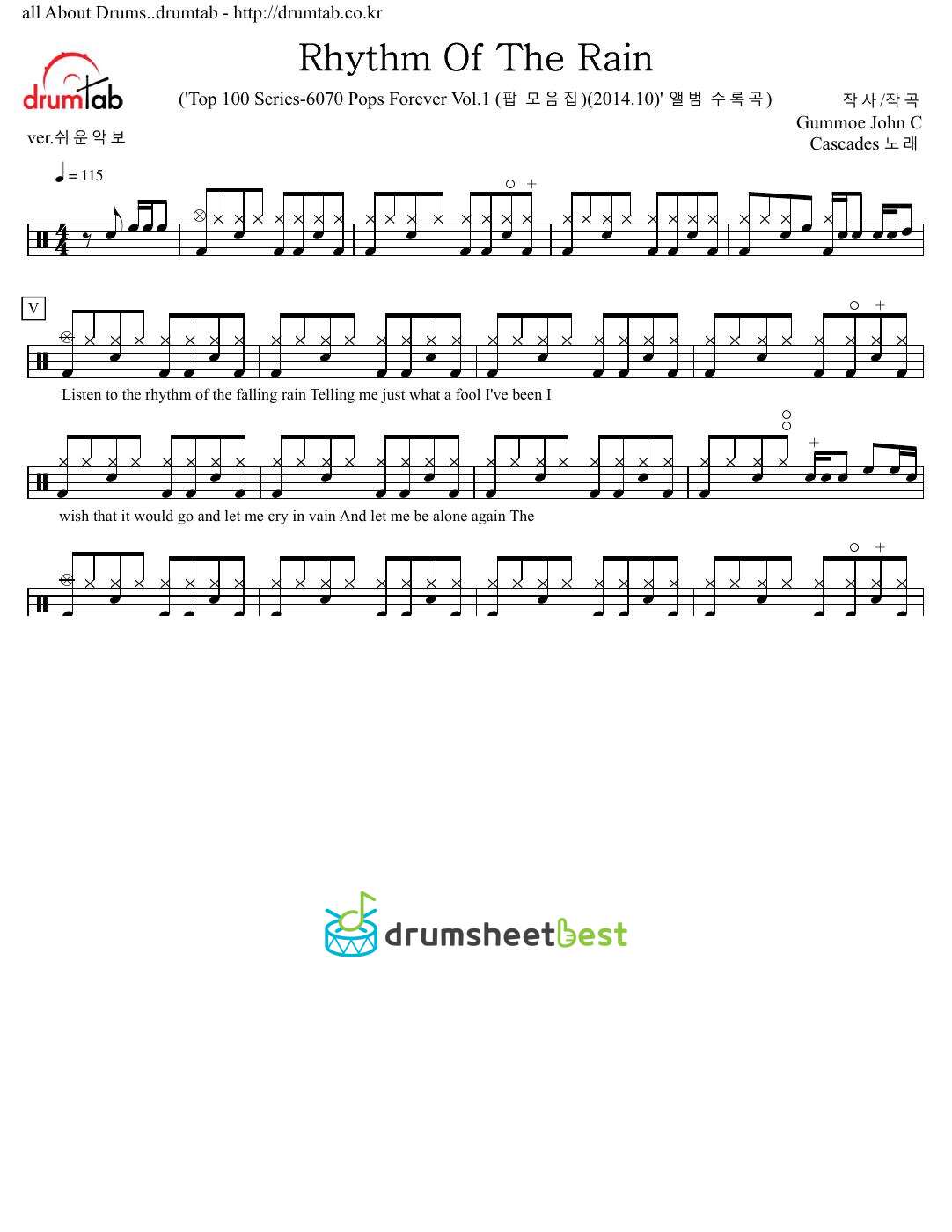 Rhythm Of The Rain preview page 1